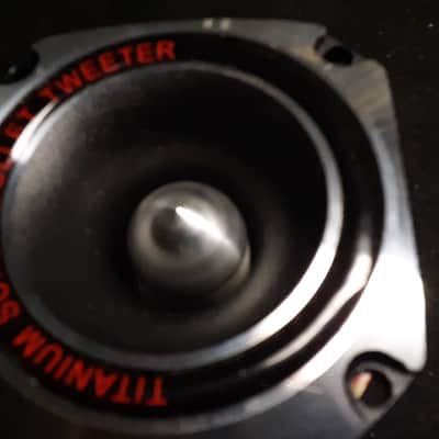 TWEETER ALUMINUM BULLET TWEETER JBL STYLE PHASE PLUG 8 OHM REPLACEABLE DIAPHRAGM image 1