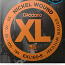 D'Addario EXL160-5 5-String Nickel Wound Bass Guitar Strings, Medium, 50-135, Long Scale