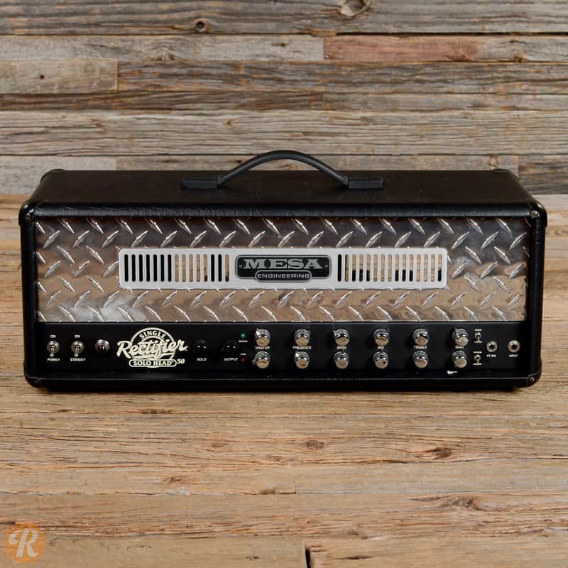 Mesa Boogie Single Rectifier Solo 2-Channel 50-Watt Guitar Amp Head 1998 - 2001 image 1