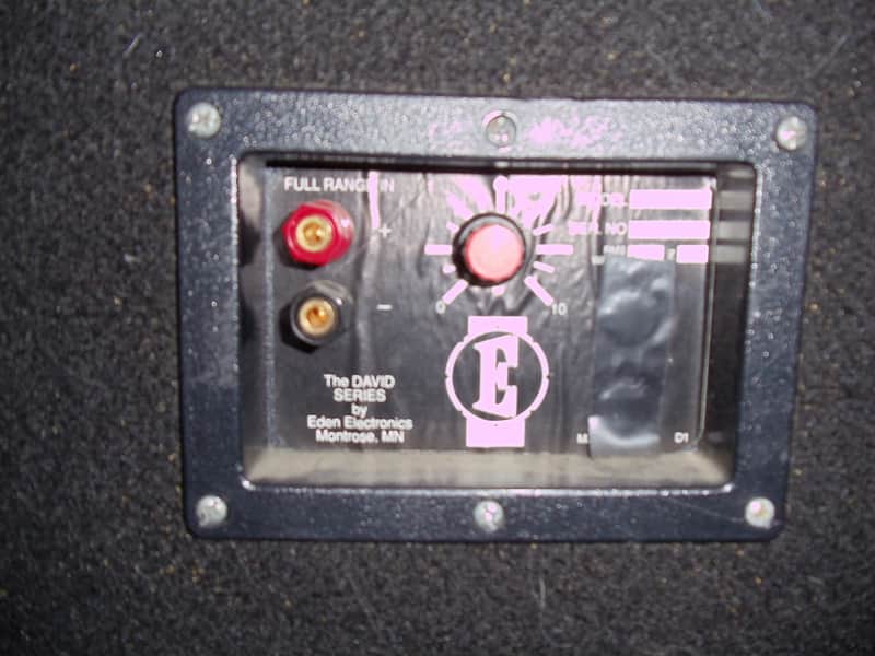 Eden CXC-400 1015 1999 Black | Reverb