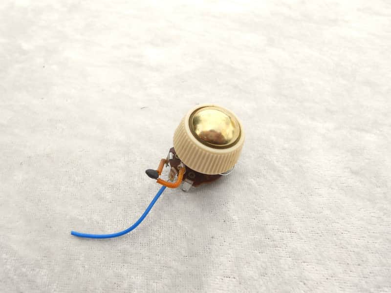 Hofner Guitar pot knob TONE vintage 60' 250k Colorama 164 image 1