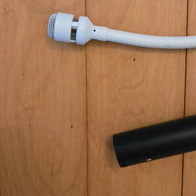 CAD CM -100W Hanging Choir Condenser Microphone White 30' Long Tested image 3