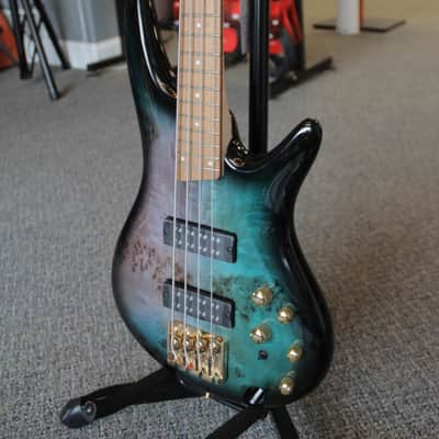 Ibanez SR400EPBDX-TSU Standard Soundgear Bass 2022 - Present - Tropical Seafloor Burst image 3