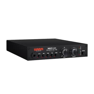 Warm Audio WA12-MKII Discrete Mic Preamp - Black image 2