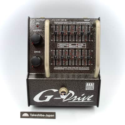 AKAI D2G G-DRIVE Made in Japan Guitar Effect Pedal 20104-01456