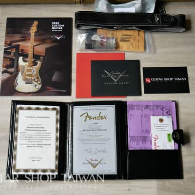 Fender Custom Shop John Cruz 1955 Hardtail Stratocaster Heavy Relic-White Blonde image 25