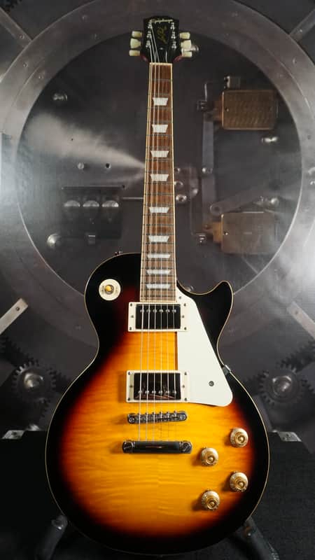 2021 Epiphone 59 Les Paul Standard – Limited Edition Aged Dark Burst w/ Original Brown/Pink Hardshell Case image 1