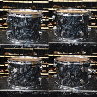 Used PDP MX Series 10", 12", 14", 22" Drum Kit in Black Diamond Pearl image 10