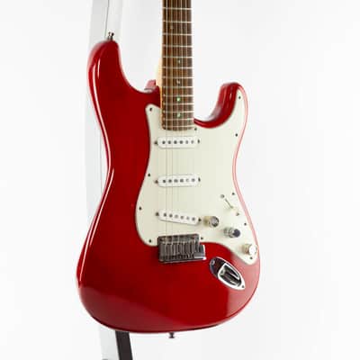 Fender American Deluxe Stratocaster 2008 Trans Red image 8