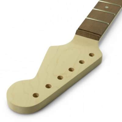 WD Licensed By Fender Replacement 21 Fret Neck For Stratocaster Fat D Pau Ferro image 6