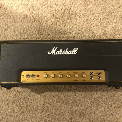 Marshall 1987 Plexi Modded Hopkins Pandora High Gain 1993 Black/Gold image 1