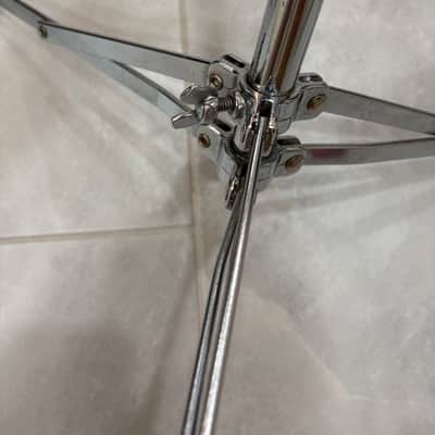 Ludwig 1960's Vintage Flat base snare stand Model #1363 1960's - chrome image 5