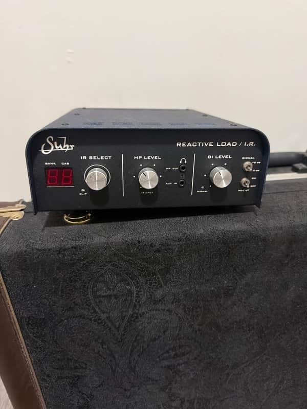 Suhr Reactive Load IR 8 Ohm DI Box with Impulse Responses 2019 - Present - Black image 1