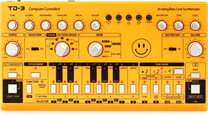 Behringer TD-3 Analog Bass Line Synthesizer | Reverb