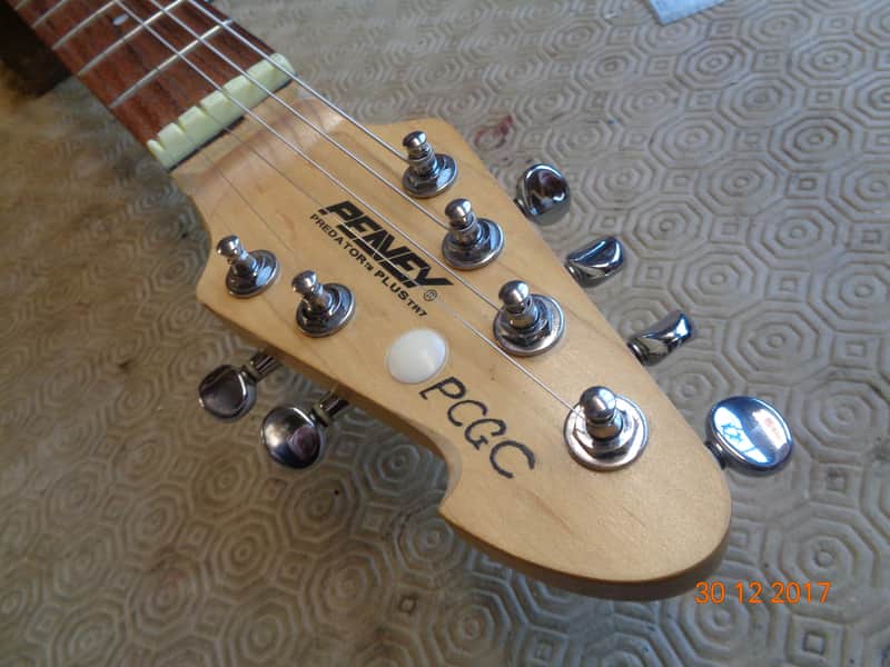 Wide neck electric guitar for big hands image 1