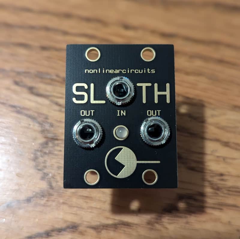 NLC Nonlinear Circuits Sloth Chaos 1u (Intellijel) Inertia Speed image 1