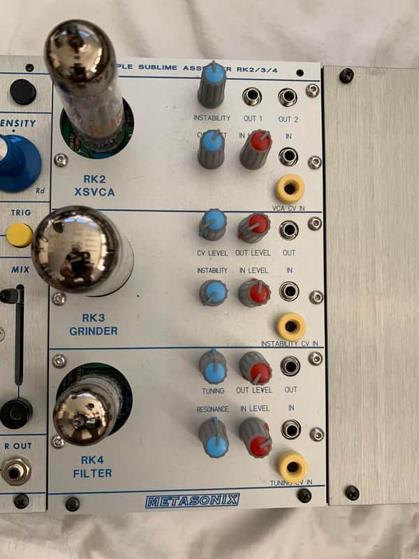 Metasonix Triple Sublime Asseater rk2/3/4 - Buchla module 2024 - Silver image 1