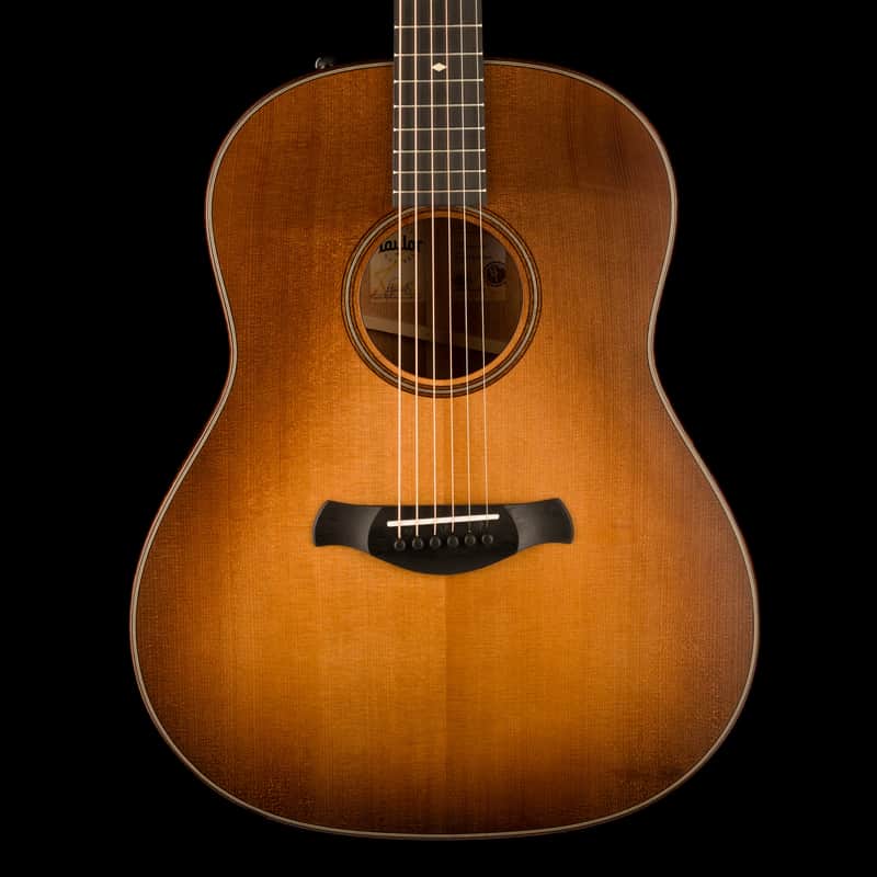 Taylor Builder's Edition 517e Grand Pacific Wild Honey Burst Acoustic Electric Guitar With Case - Serial # 1203054108  - Demo image 1