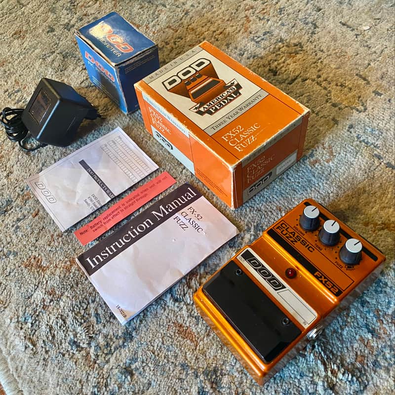 DOD FX52 Classic Fuzz MADE IN USA MINT 1987 image 1