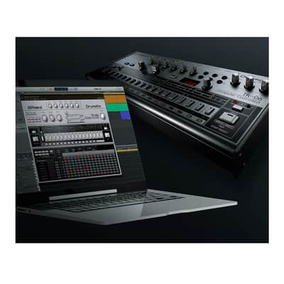 Roland Boutique Compact Modular Friendly Solid Metal Top Drum Machine with Advanced Sequencer, Five Trigger Outputs, One Trigger Input, and Color-Matched Case (Silver) image 6
