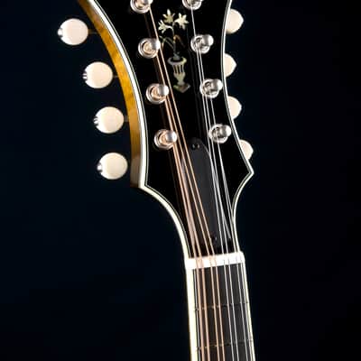 Bourgeois M5F Sunburst Full Aged Tone Adirondack Spruce and European Flamed Maple Mandolin NEW image 8