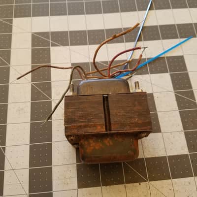 Woodward Schumacher 68P039-2 Transformer 270-0-270 / 5 / 12.6 V Webcor Vintage Power Tested Tube Amp Project 1957 image 3