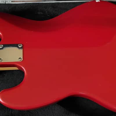 Fender 79 P-BASS USA neck With Stereo JAZZ Body 1979 Red image 3