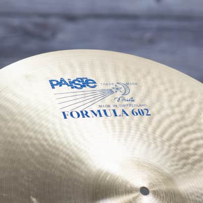 Paiste Blue Label Formula 602 Heavy - 20" image 2