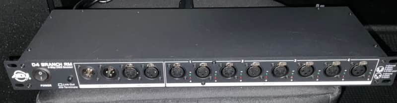 ADJ American DJ D4 Branch RM 4-Way Distributor / Booster image 1