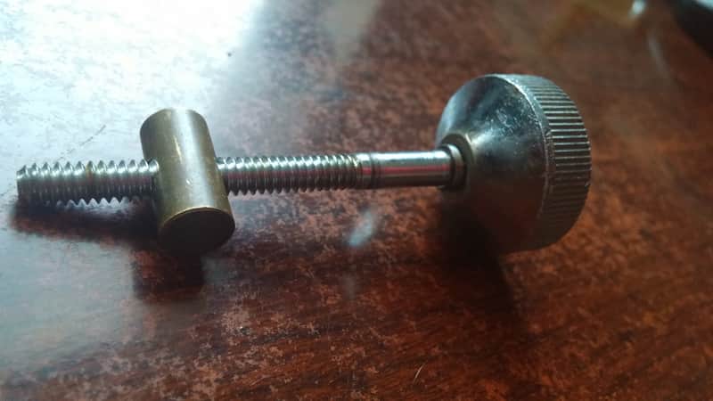 VINTAGE Slingerland Internal Damper Mute Muffler TONE CONTROL KNOB Screw W/ Brass Nut NO TARIFF image 1