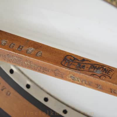 1923 VEGA TUBAPHONE NO.9 5-STRING BANJO image 21