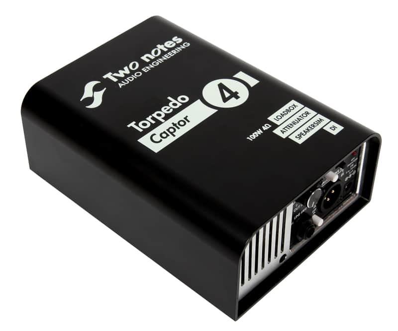 Two Notes Torpedo Captor (4ohm) | Compact Analog Reactive Load Box, Attenuator & Amp DI image 1