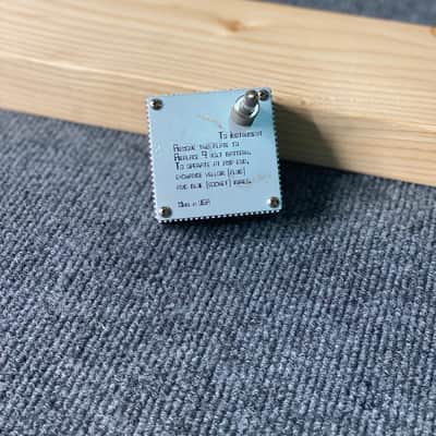 Dan Armstrong Blue Clipper Fuzz owned by Walter Becker of Steely Dan image 2