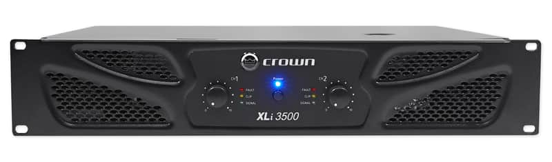 Crown Pro XLi3500 2700w 2 Channel PA Power Amplifier Professional Amp XLI 3500 image 1