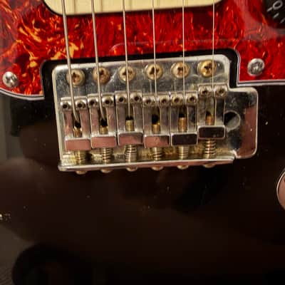 Samick Strat-Style electric guitar 1995 - black image 14