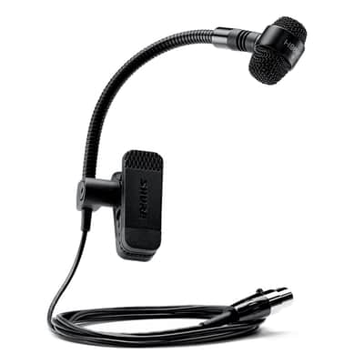 Shure PGA98H XLR Cardioid Condenser Gooseneck Instrument Microphone XLR image 1