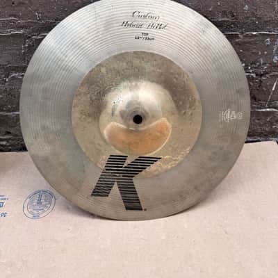 Zildjian K Custom Hybrid 13¼" Hi-Hat Cymbals – Pair – 2.0 lb Top / 2.6 lb Bottom – Used image 2