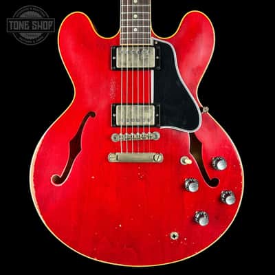 Gibson Custom 1961 ES-335 Reissue Heavy Aged 60s Cherry w/case 150693 image 1
