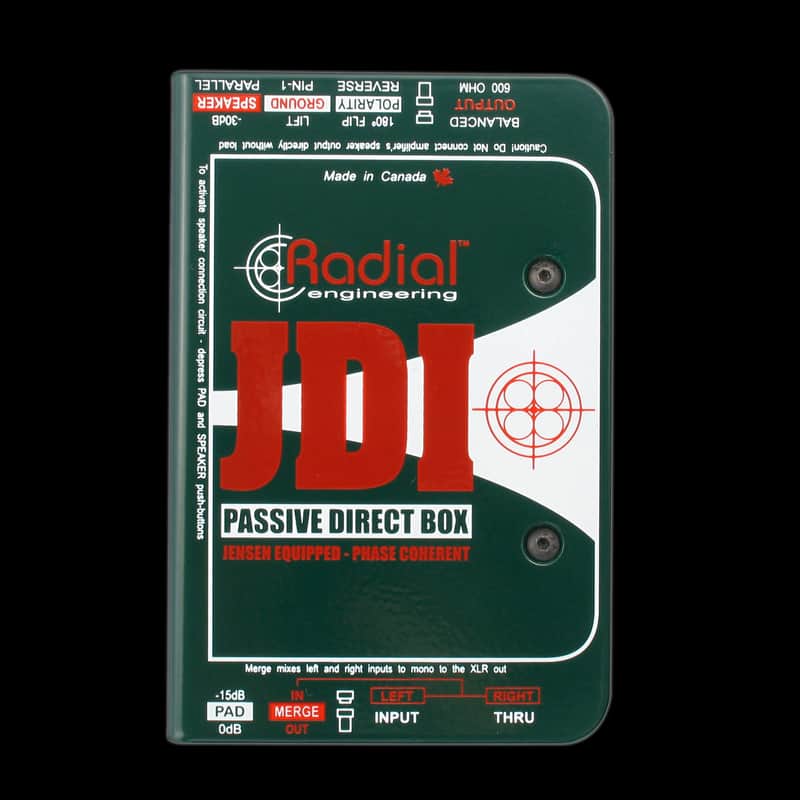 Radial Engineering JDI Passive Direct Box image 1