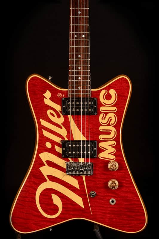 Hamer Miller Music 1985 High Life Beer image 1