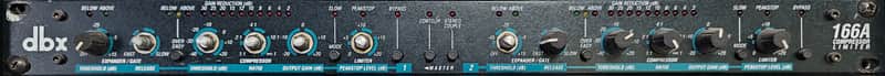 DBX 166A 2-Channel Compressor Limiter Dynamic Range Processor imagen 1