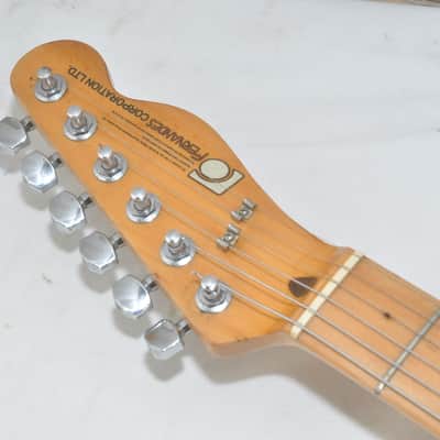 FERNANDES Stone Logo Telecaster Type Electric Guitar RefNo 7543 image 7