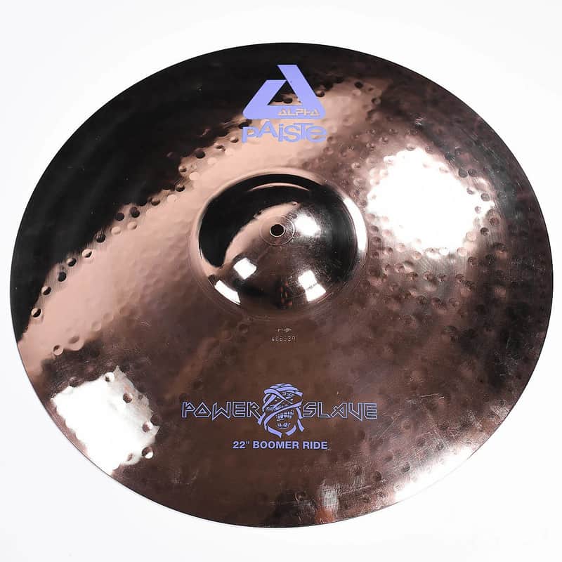 Paiste 22" Alpha Boomer Nicko McBrain Signature Ride Cymbal 2012 - 2015 image 1