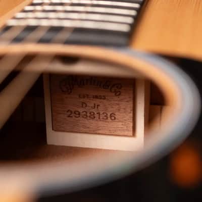 Martin D Jr-E Dreadnought Acoustic/Electric Guitar with Gig Bag image 22