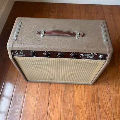1963 Fender Princeton 6G2 Brownface Guitar Amp image 6