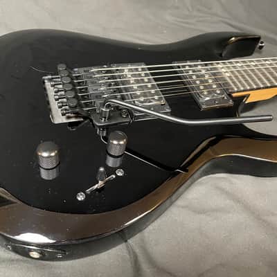 Harley Benton R-456 FR BK 2025 Black w/ Vibrato Bar image 3