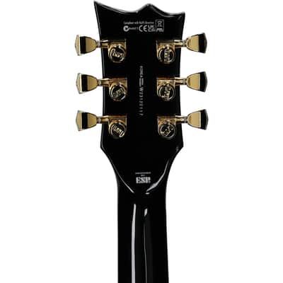 ESP LTD Deluxe EC-1000 Fluence Electric Guitar, Black image 3