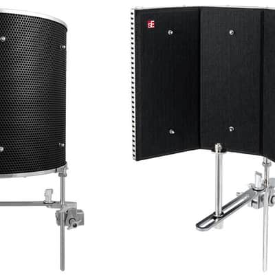 sE Electronics RF-PRO-BLK Pro Portable Isolation Filter. Black image 1