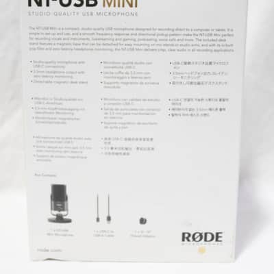 RODE NT-USB Mini USB microphone - never used image 3