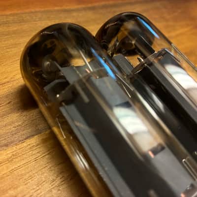 Tightly Matched Pair of Svetlana SED Winged C Pair EL34 tubes image 5